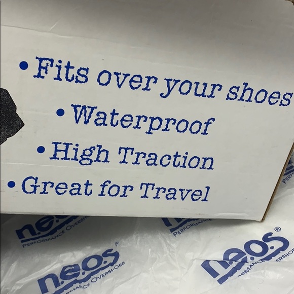 N.E.O.S performance overshoe. Small, black, new - Picture 12 of 13